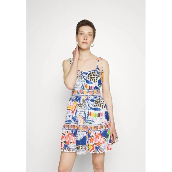 Farm Rio Wild Brazil Mini Dress Size XS New With Tags - Picture 13 of 16